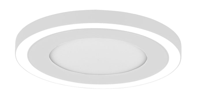 Plafoniera da Interno a LED in Plastica Bianco Opaco