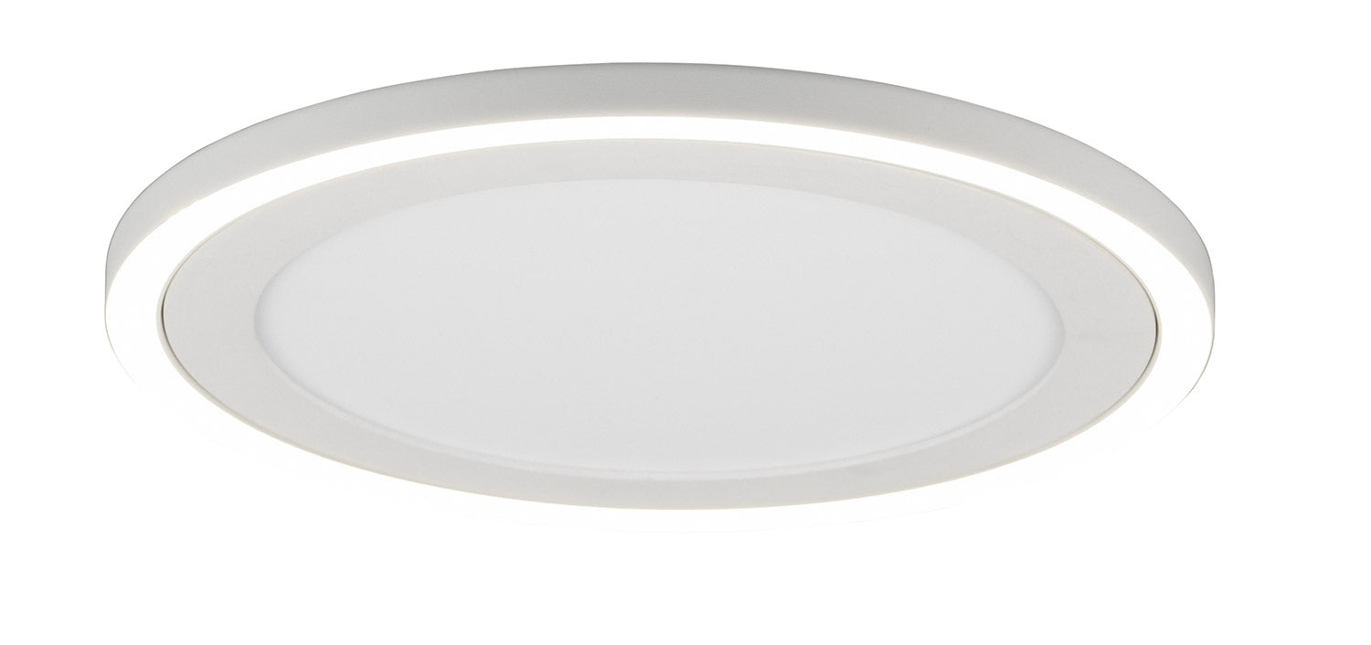 Plafoniera da Interno a LED in Plastica Bianco Opaco