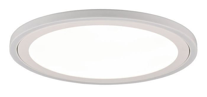 Plafoniera da Interno a LED in Plastica Bianco Opaco