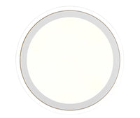 Plafoniera da Interno a LED in Plastica Bianco Opaco