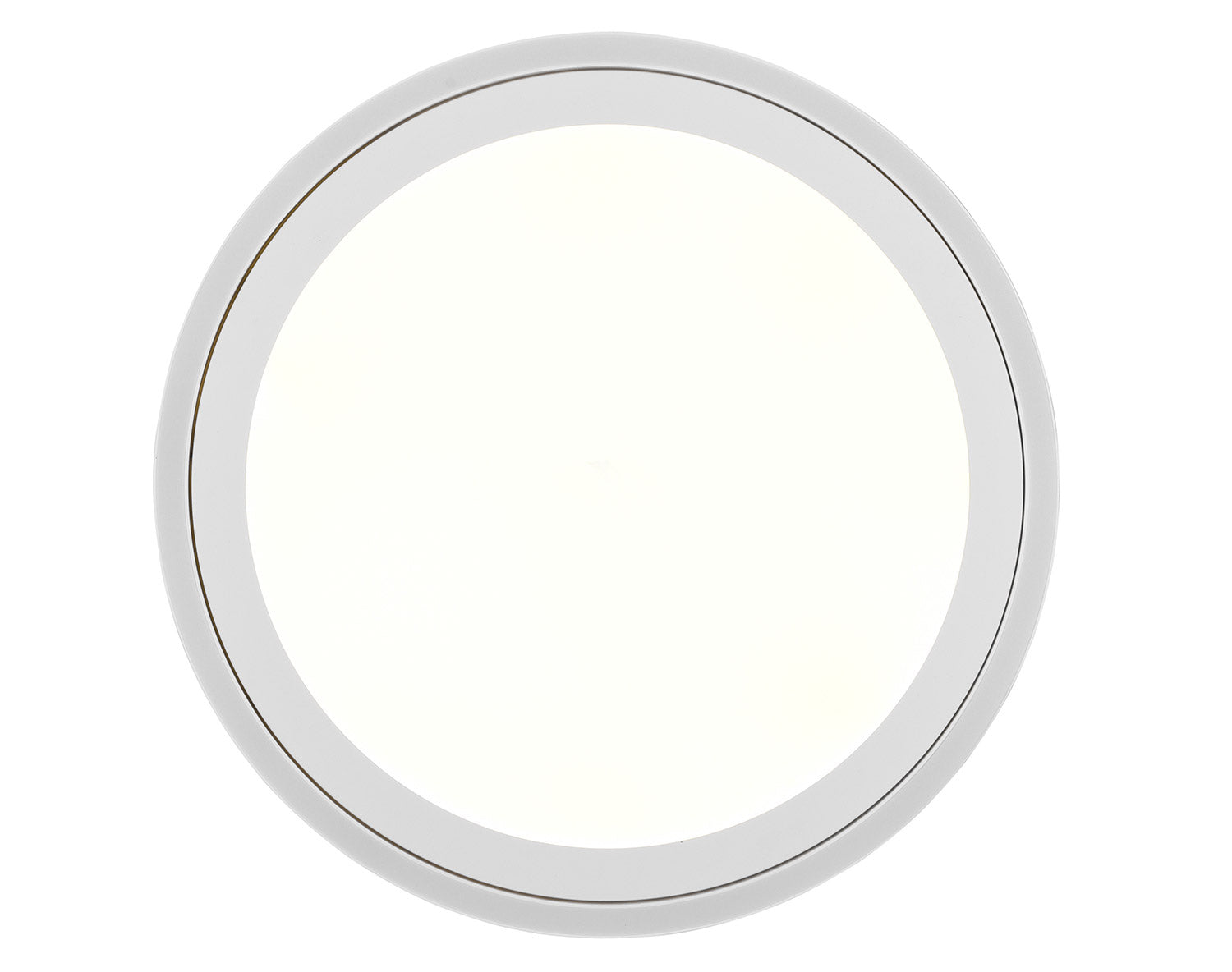 Plafoniera da Interno a LED in Plastica Bianco Opaco