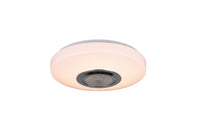 Plafoniera LED con altoparlante bluetooth Wansford bianco