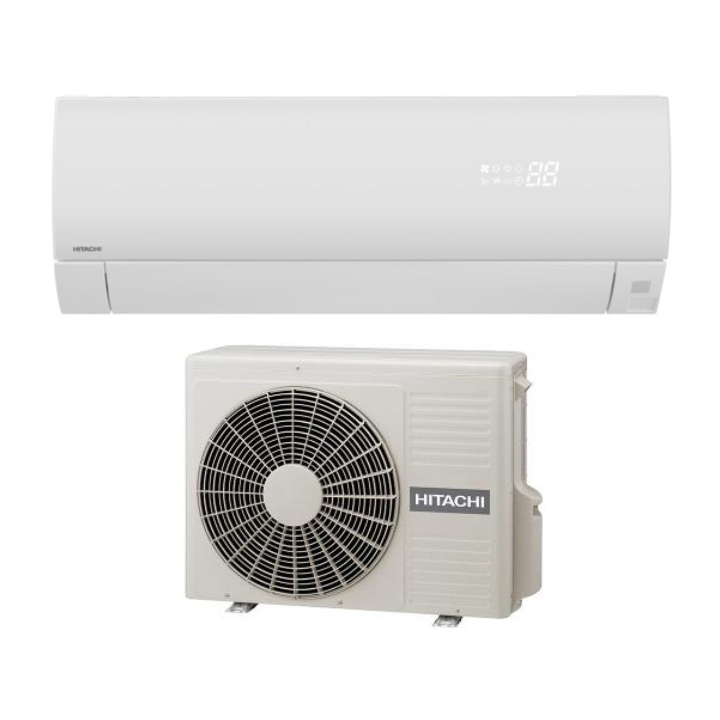 Climatizzatore Condizionatore Hitachi Inverter serie PREMIUM FROST WASH WHITE 9000 Btu RAK-25PSEW R-32 Wi-Fi Optional Colore Bianco - Novità