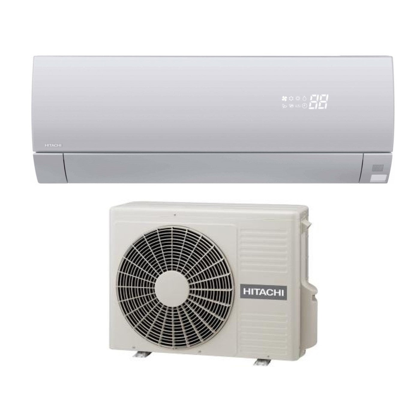 Climatizzatore Condizionatore Hitachi Inverter serie PREMIUM FROST WASH WHITE 12000 Btu RAK-35PSEW R-32 Wi-Fi Optional Colore Bianco - Novità