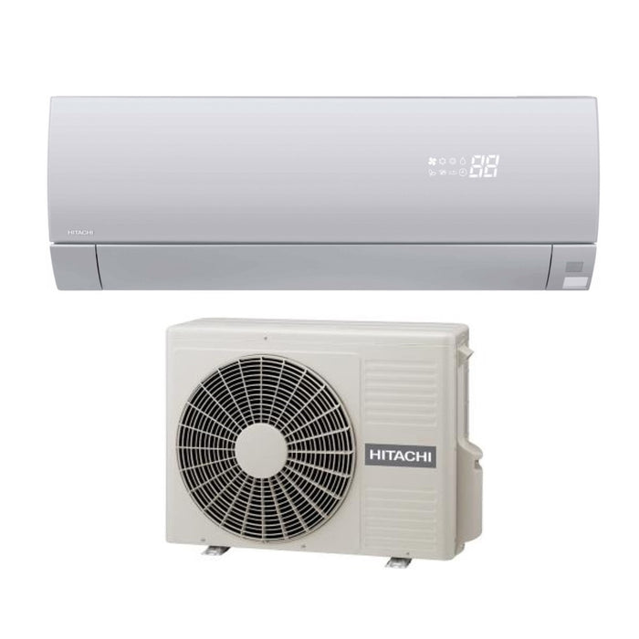 Climatizzatore Condizionatore Hitachi Inverter serie PREMIUM FROST WASH SILVER 18000 Btu RAK-50PSES R-32 Wi-Fi Optional Colore Argento - Novità