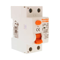 MeanWell RCCB Interruttore Differenziale Puro Tipo AC 1P+N 2M 6000A 300mA 63A AC 230V IP20 IEC61008-1