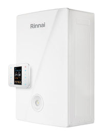 Caldaia Rinnai a Condensazione Momiji 29 kW con Cronotermostato Wi-Fi Intergrato Metano Low NOx REB-KAI2529FF con Kit scarico Fumi Sdoppiato di Serie