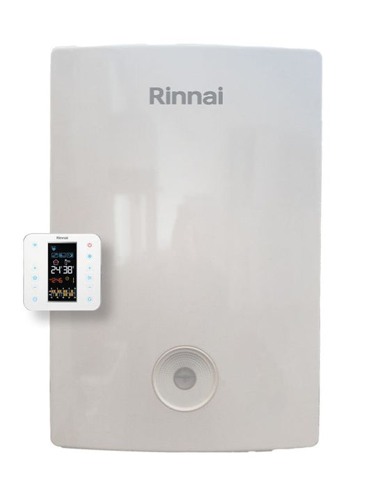 Caldaia Rinnai a Condensazione Momiji 34 kW con Cronotermostato Wi-Fi Intergrato Gpl Low NOx REB-KAI3135FF con Kit Scarico Fumi Sdoppiato di Serie