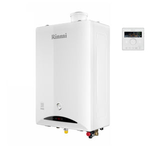 Caldaia RINNAI a condensazione ZEN 29 kW Low NOx Wi-Fi integrato Neutralizzatore Condensa integrato cod. REB-KBI2929FF-NG Metano Completa di Kit Fumi