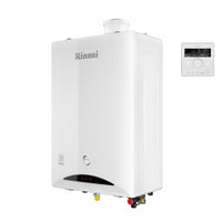 Caldaia RINNAI a condensazione ZEN 34 kW Low NOx Wi-Fi integrato Neutralizzatore Condensa integrato cod. REB-KBI3535FF-NG Metano Completa di Kit Fumi