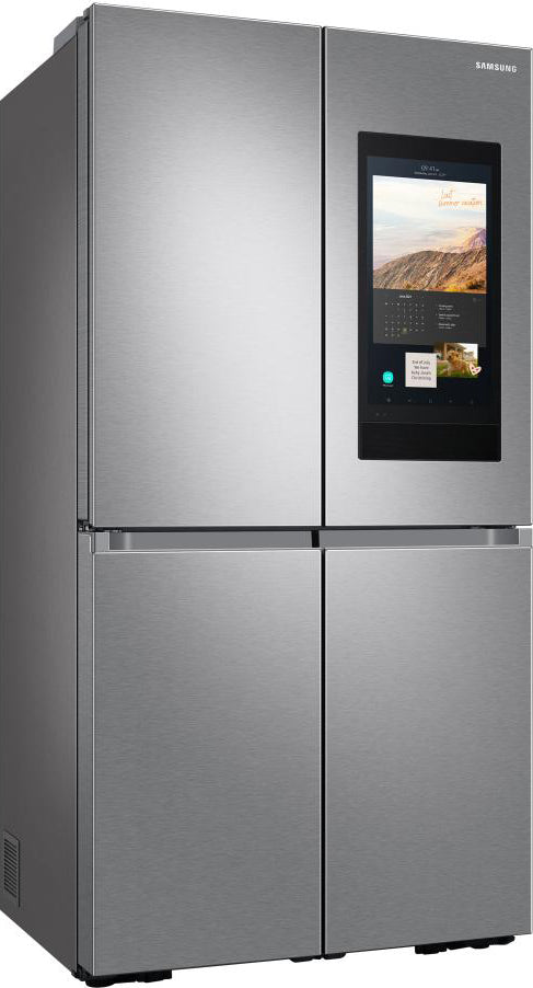 Frigorifero 4 porte Samsung RF65A977FSR 637 Litri Classe energetica F (A178xL91,2xP71,6) Total No Frost Family Hub Intrattenimento Food AI Inox