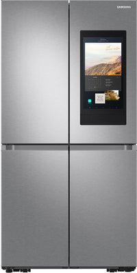 Frigorifero 4 porte Samsung RF65A977FSR 637 Litri Classe energetica F (A178xL91,2xP71,6) Total No Frost Family Hub Intrattenimento Food AI Inox