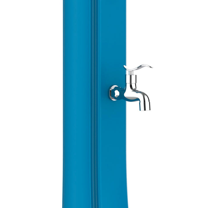 Starmatrix Rioxxl Ss0935xxl Blue Doccia Solare In Polietilene Da 40 Lt Con Lavapiedi h 226 Cm Blu