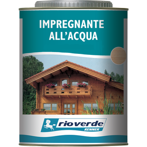 Impregnante All'Acqua Ml. 750 & Ml. 2500 - Rm2010 Bianco Ml. 2500