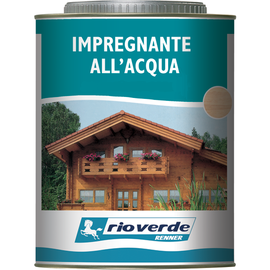 Impregnante All'Acqua Ml. 750 & Ml. 2500 - Rm2010 Bianco Ml. 2500