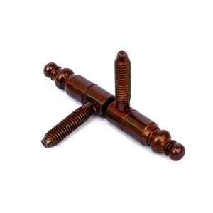 Cerniere per infissi "Anuba in stile" in ferro bronzato Ì÷ 11 mm. 2 pz.