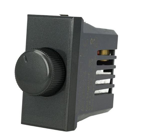 Regolatore Dimmer A Manopola 220V Nero Compatibile Bticino Axolute