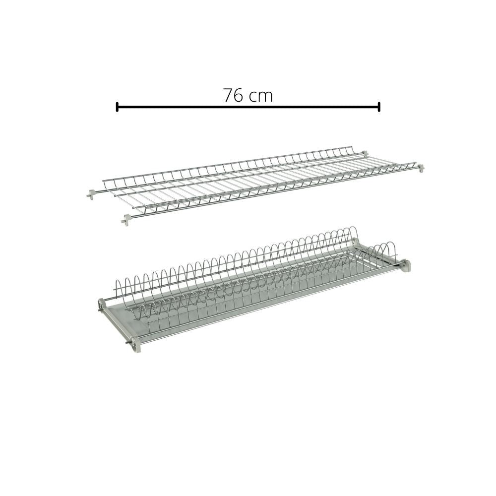 Ricambio griglie da 76 per scolapiatti incasso pensili da 80 cm.