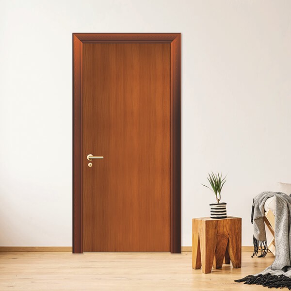 Decorazione per Porta Autoadesiva Facile da Applicare 210x83 cm Door Cover Cherry Wood