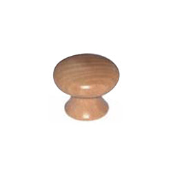 Pomolo in legno - Ì÷ 31 mm. - noce chiaro