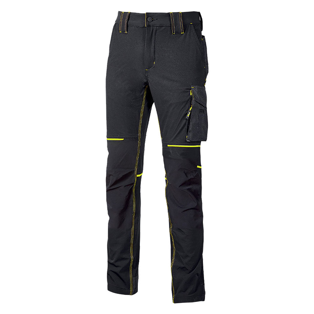 PANTALONE DA LAVORO 'WORLD' XL - colore black carbon UPOWER