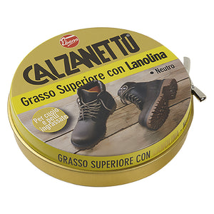 GRASSO PROTETTIVO IN PASTA PER SCARPE 'CALZANETTO' ml 100 EBANO 12 PZ