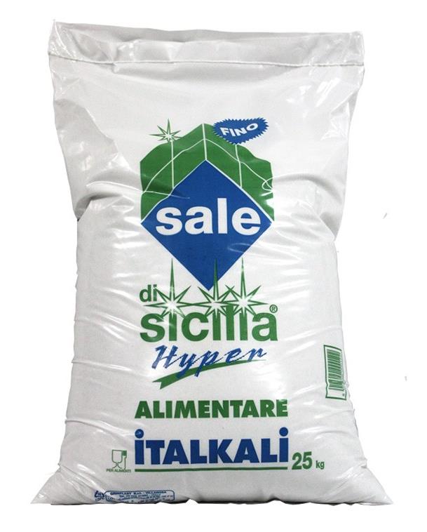 Sale di Sicilia Alimentare ITALKALI Sacco da 25 Kg