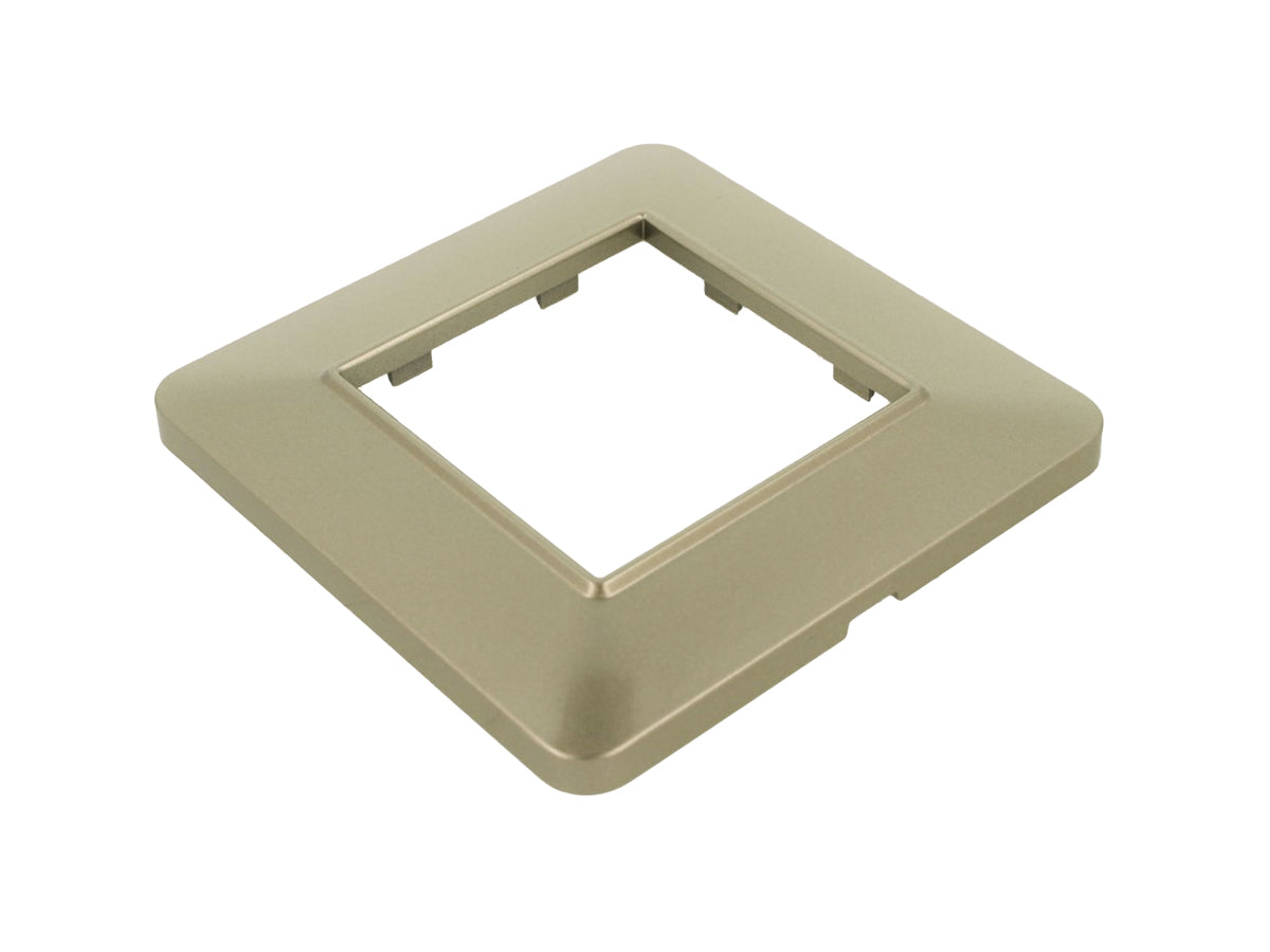 SANDASDON Placca Basic 2M Bronzo Compatibile Con Vimar Plana