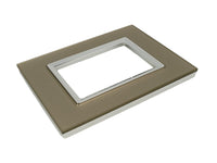 SANDASDON Placca Plexi 3M Bronzo Plexiglass Compatibile Con Bticino Living