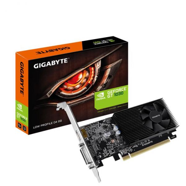 SCHEDA VIDEO GEFORCE GT1030 D4 2G GV-N1030D4-2GL 2 GB PCI-E LOW PRO...