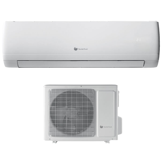 Climatizzatore Condizionatore Hermann Saunier Duval Inverter VivAIR One 12000 Btu SDHL 1-030 NW R-32 Wi-Fi Optional A++/A+