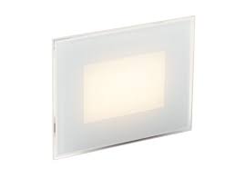 Faretto Segnpasso Incasso Scatola 503 LED SLAB Bianco 3W Luce Naturale 4000K Interno Esterno IP65