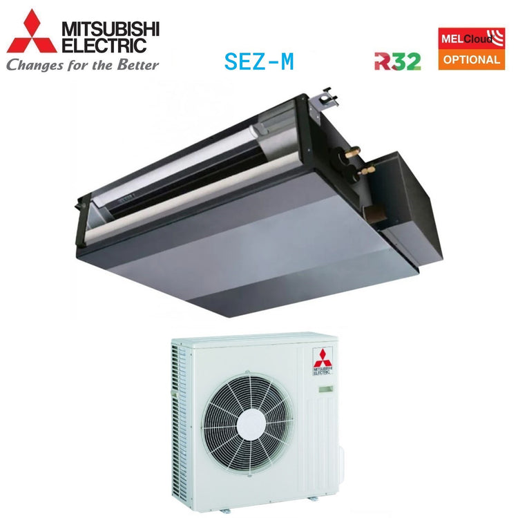 Climatizzatore Condizionatore Mitsubishi Electric Canalizzato Canalizzabile Inverter 18000 Btu SEZ-M50DA + SUZ-M50VA R-32 Wi-Fi Optional