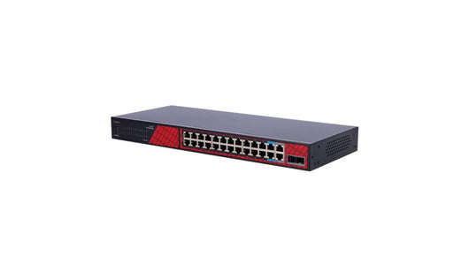 SF-SW2824HIPOE-300 Ethernet PoE Gigabit Switch<br />24 RJ45 ports (22xPoE+ 2xHi-PoE) 2 Uplink SFP 2<br />Uplink RJ45