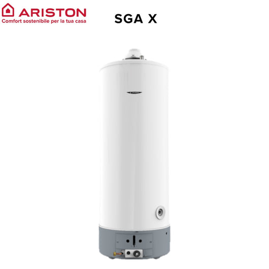 Scaldabagno a Gas a Camera Aperta Ariston con Accumulo SGA X 300 Metano 3211118 Low Nox