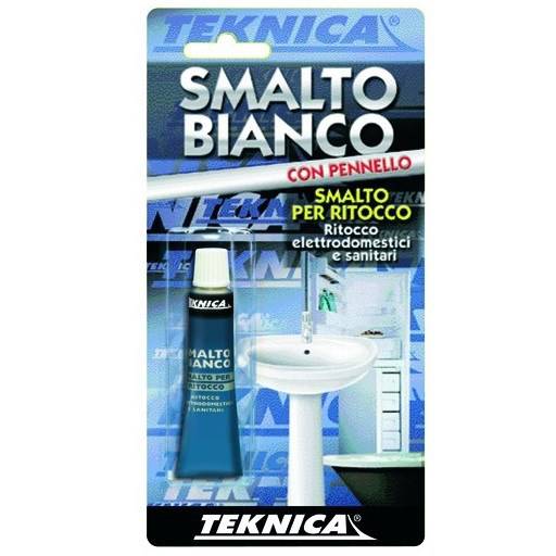 SMALTO BIANCO RITOCCO BLISTER-TEKNICA