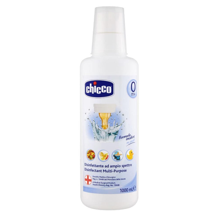 Chicco disinfettante igienizzante multiuso 4 flaconi da 1 litro ciascuno