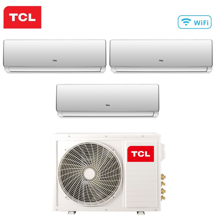 Climatizzatore Condizionatore TCL Trial Split Inverter serie ELITE F2 9+9+12 con MT2730 R-32 Wi-Fi Integrato 9000+9000+12000