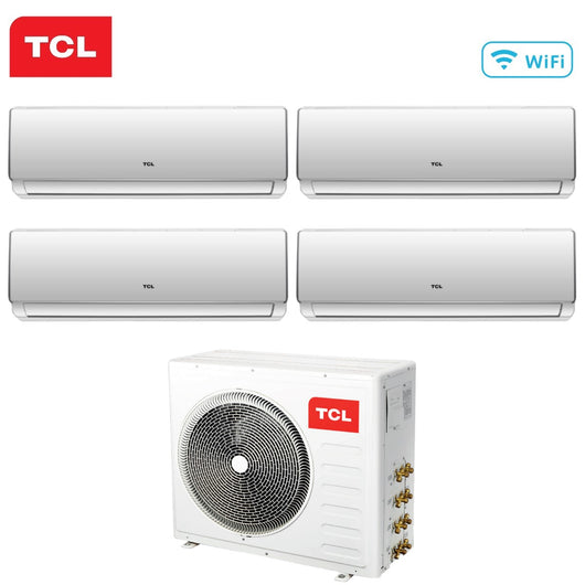 Climatizzatore Condizionatore TCL Quadri Split Inverter serie ELITE F2 9+9+9+12 con MT3240 R-32 Wi-Fi Integrato 9000+9000+9000+12000