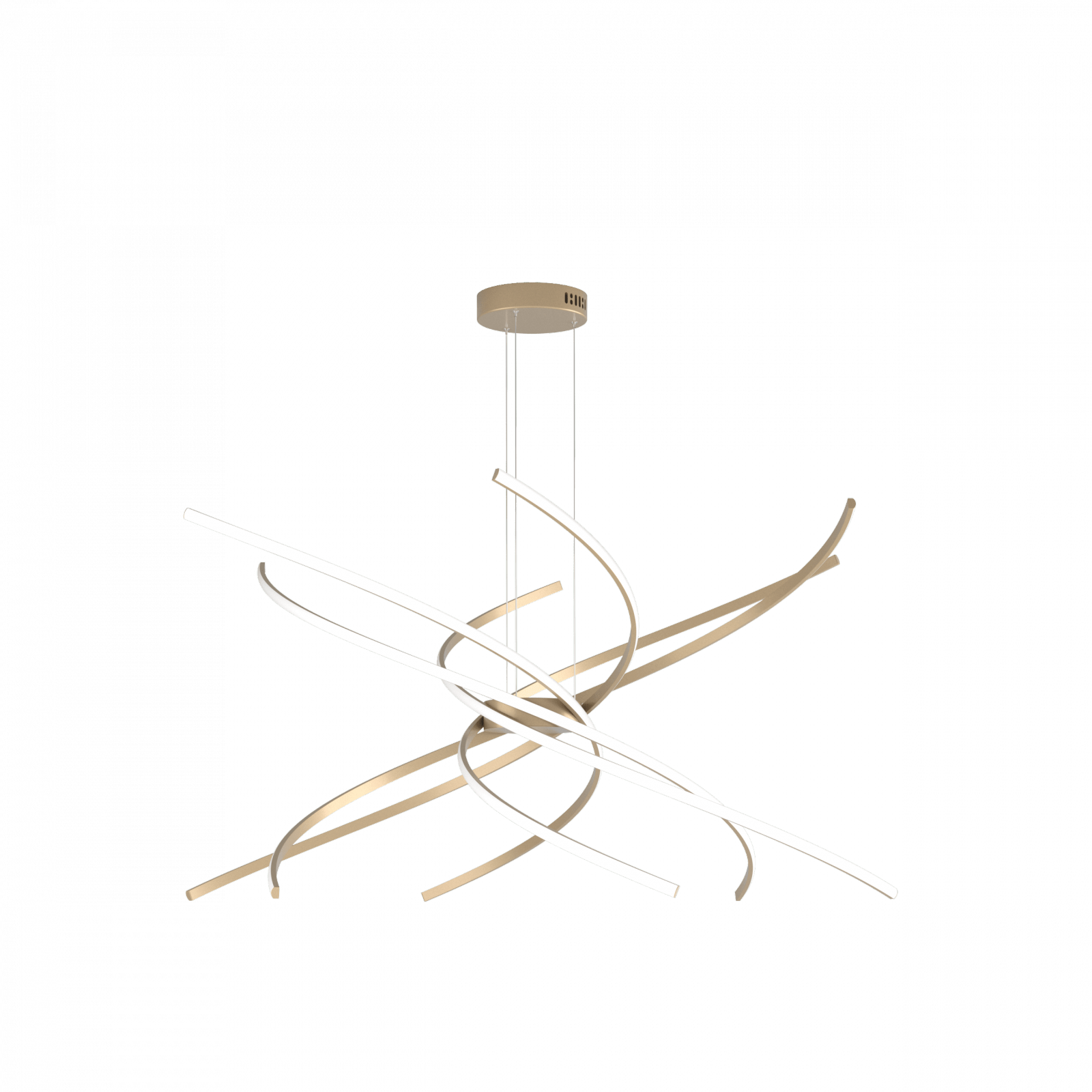 SOSPENSIONE D.100 CM. GOLD CCT 3000+4000K 1163-S100 C-GO