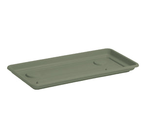 Nicoli Vaso Cassettone Mega con sottovaso - Misura: cm 100x45x40 colore Rosmarino