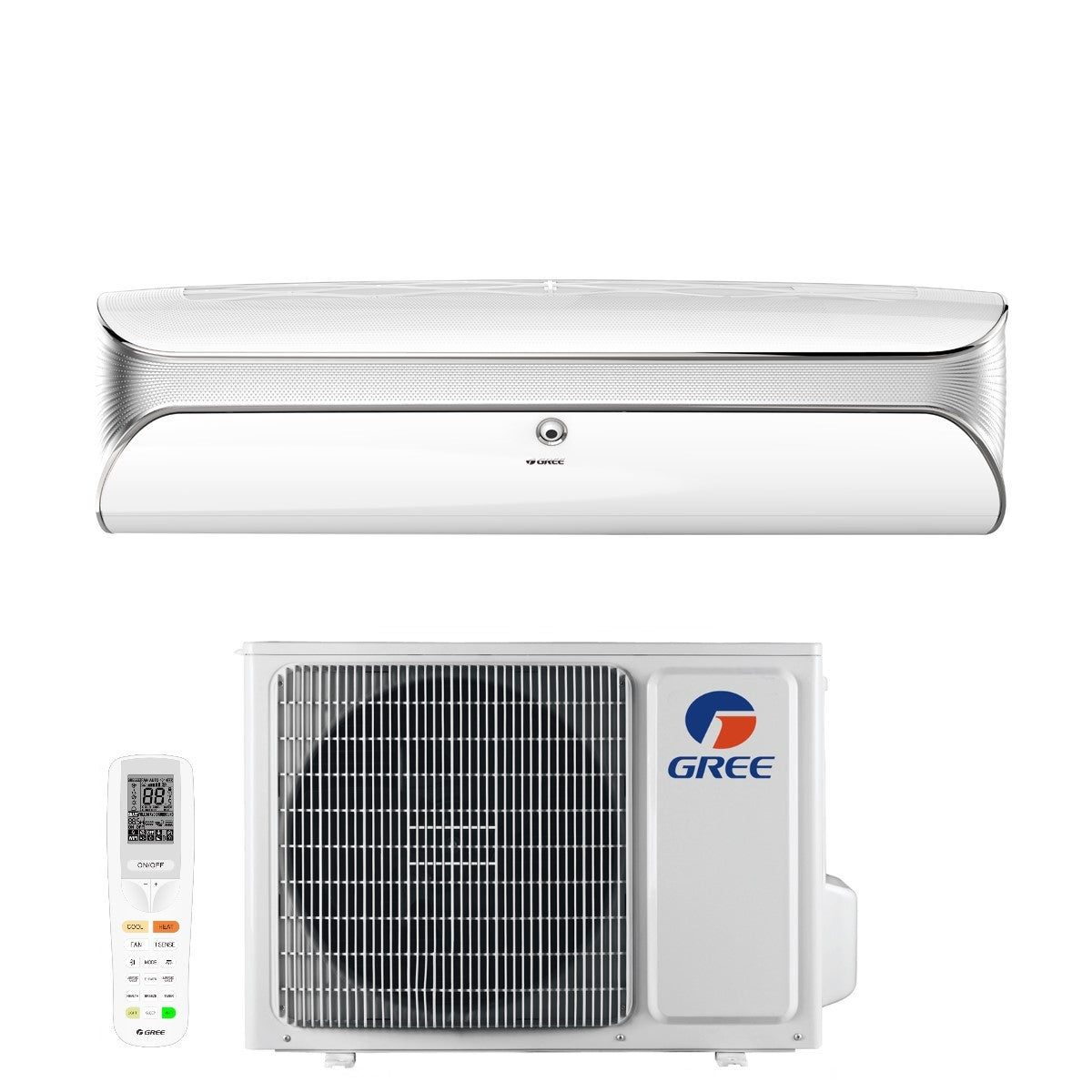 Climatizzatore Condizionatore Gree Inverter serie SOYAL 12000 Btu GWH12AKC-K6DNA1A/I R-32 Wi-Fi Integrato A++/A+