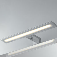 Applique da bagno LED WALLY in metallo cromato 8W 4000K (luce naturale)