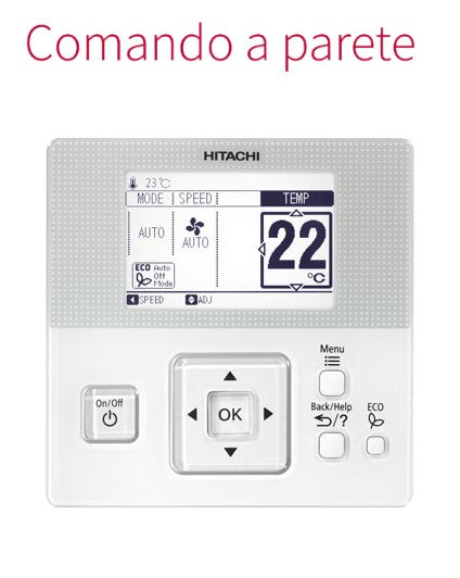 Comando a Parete Con Timer Settimanale Hitachi Codice SPX-WKT3