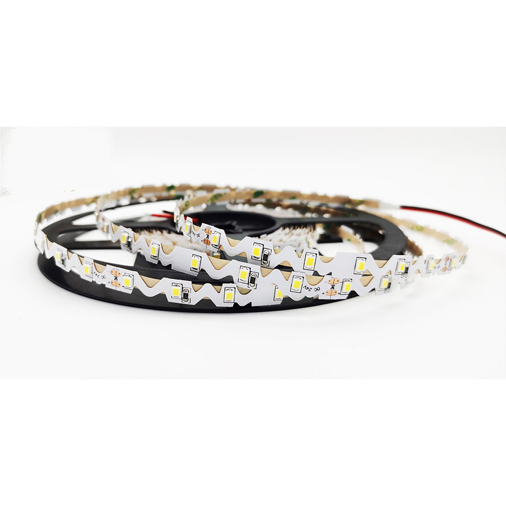 STRIP LED 2835 DC24V IN KAPTON 60 LED/M 12W/M 1542LM/M 3000K PIEGHEVOLE 0.8X500CM