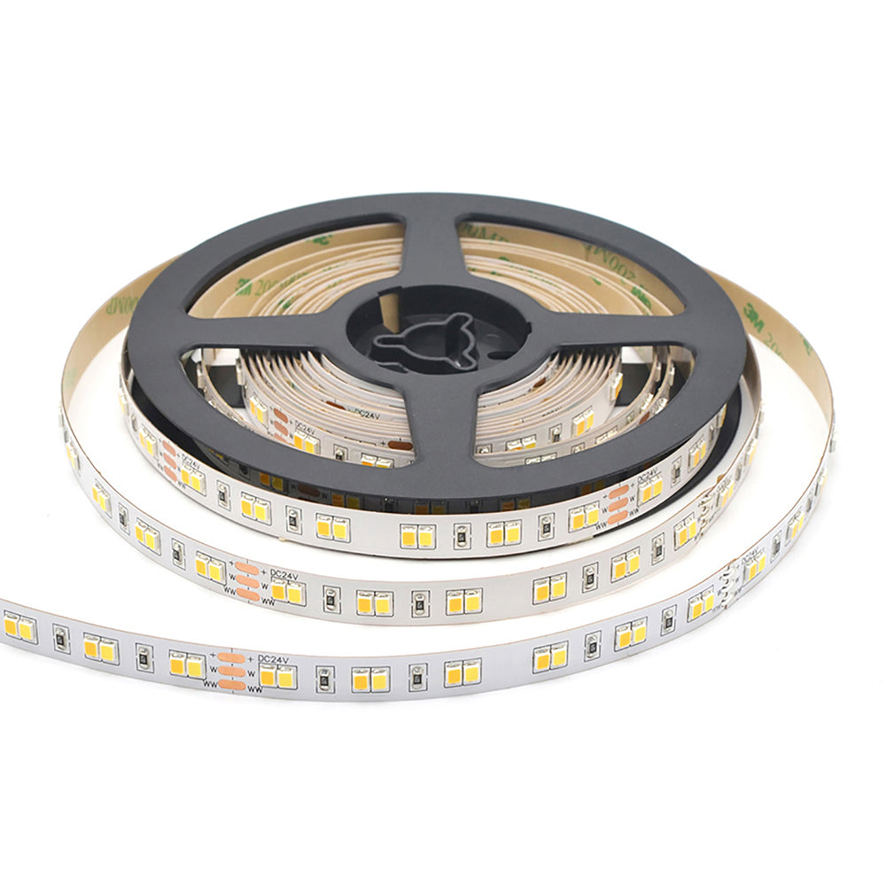 STRIP LED 2835 DC24V IN KAPTON 120 LED/M 24W/M 2652LM/M CCT 1X500CM