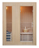 Sauna finlandese tradizionale full optional 153x110x190cm Relpunt Nasusa