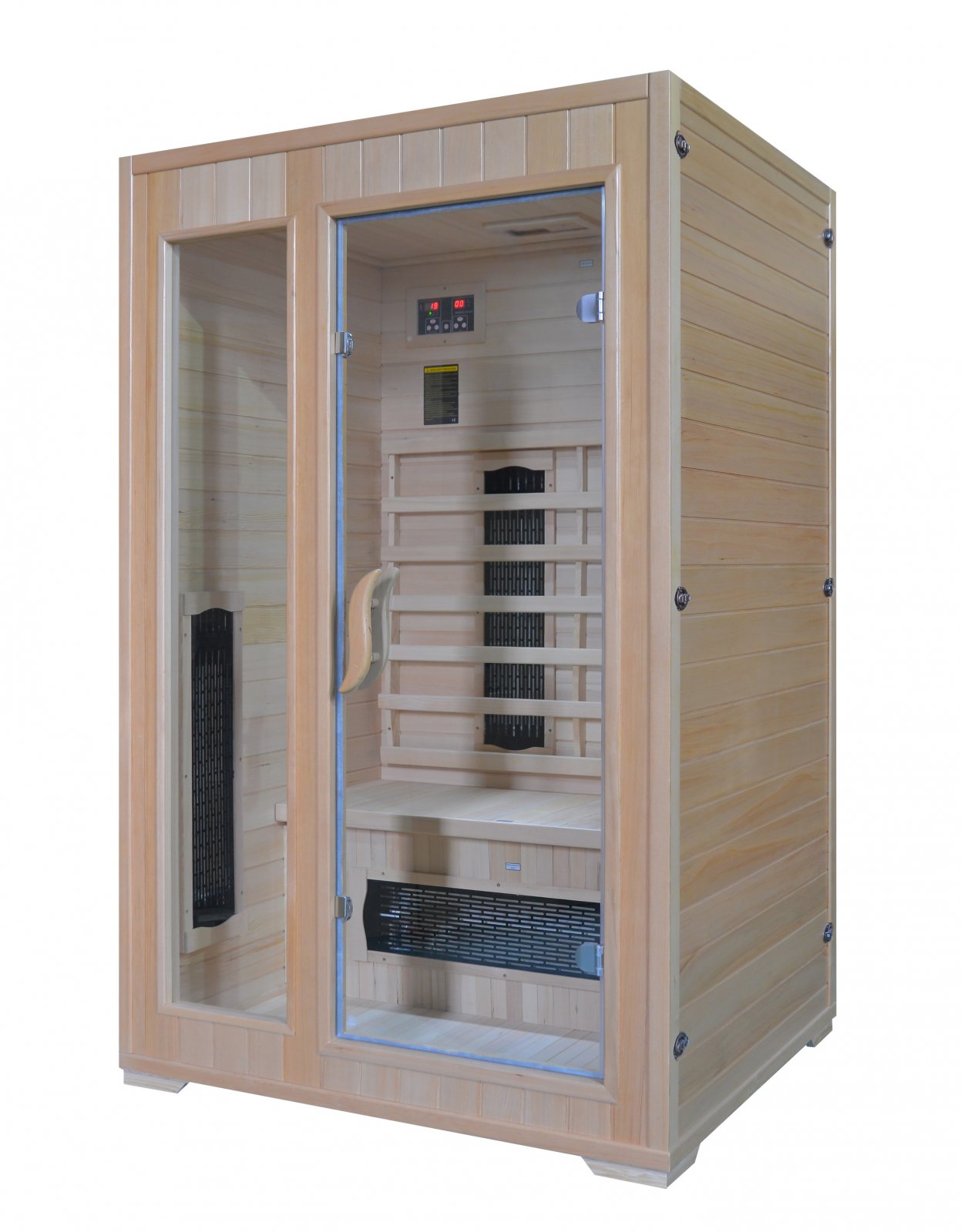 Sauna infrarossi per 2 persone 120x100x190cm Relpunt Lanaida