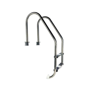 Scaletta Standard In Acciaio Inox 316 - 2 Gradini, Per Piscine Con Altezza Minima 0,90 M