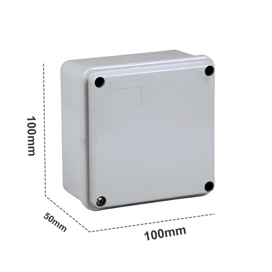 Scatola Di Derivazione Con Pareti Lisce Stagna IP56 100X100X50mm Coperchio Con Viti